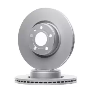 Image of ATE Brake disc 24.0125-0149.1 Brake rotor,Brake discs AUDI,A6 Avant (4F5, C6),A6 Limousine (4F2, C6)