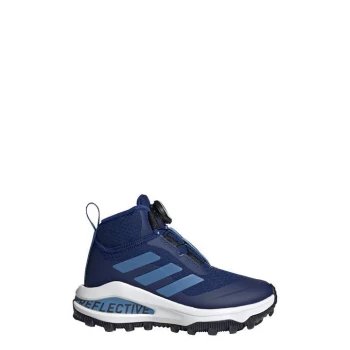 Image of adidas FortaRun Freelock All Terrain Running Shoes Kids - Victory Blue / Focus Blue / Le