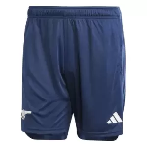 Image of adidas Arsenal Third Shorts 2023 2024 Adults - Blue