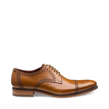 Image of Loake Foley Derby Shoes - Brown