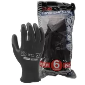 Image of Blackrock Lightweight Nitrile Super Grip Glove - Polybag Size 10/XL- you get 12