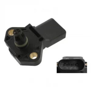 Image of Boost-Pressure Sensor 36116 by Febi Bilstein