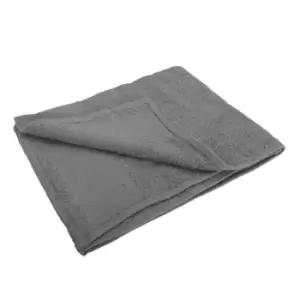 Image of SOLS Island 50 Hand Towel (50 X 100cm) (ONE) (Dark Grey)