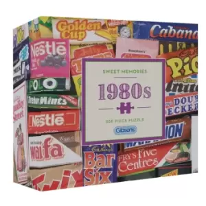 Image of Gibsons Sweet Memories of the 1980s - Spring 2022 - 500 Piece Jigsaw Puzzle