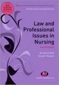 Image of Law and Professional Issues in Nursing by Richard Griffith Paperback