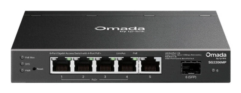 Image of TP Link SG2206MP network switch L2 Gigabit Ethernet (10/100/1000) Power over Ethernet (PoE) SG2206MP