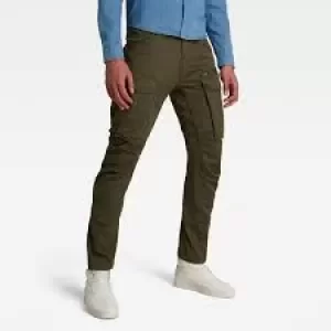 Image of G-Star Raw ROVIC ZIP 3D STRAIGHT TAPERED mens Trousers in Green