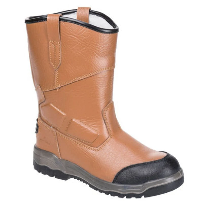 Image of Portwest Steelite Pro Rigger Safety Boots FT13TAR45 Colour: Tan
