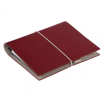 Image of Filofax Domino Organiser A5 Red with Elasticated Closure 27872