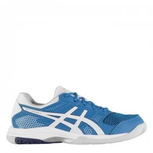 Image of Asics Gel Rocket 8 Mens Indoor Court Shoes - Blue/White