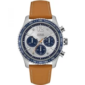 Image of Mens Guess Fleet Chronograph Watch