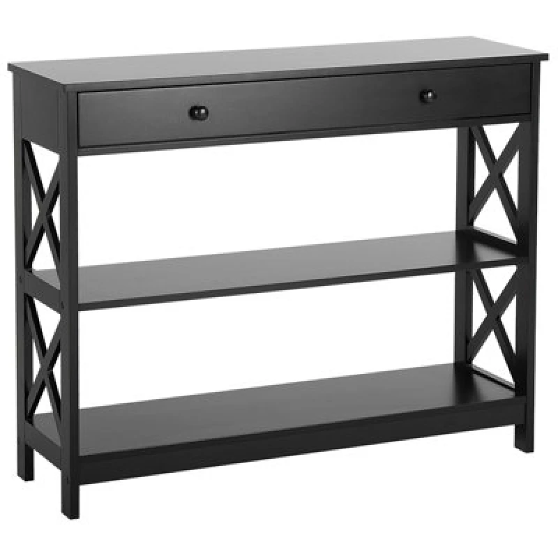 Image of Beliani Console Table Montgomery Black