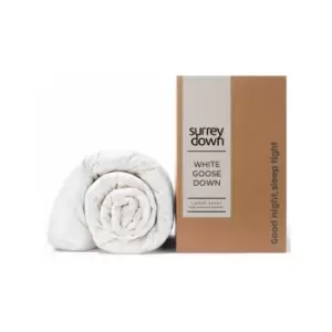Image of Home White Goose Down Duvet, 13.5 Tog, Single - Surrey Down