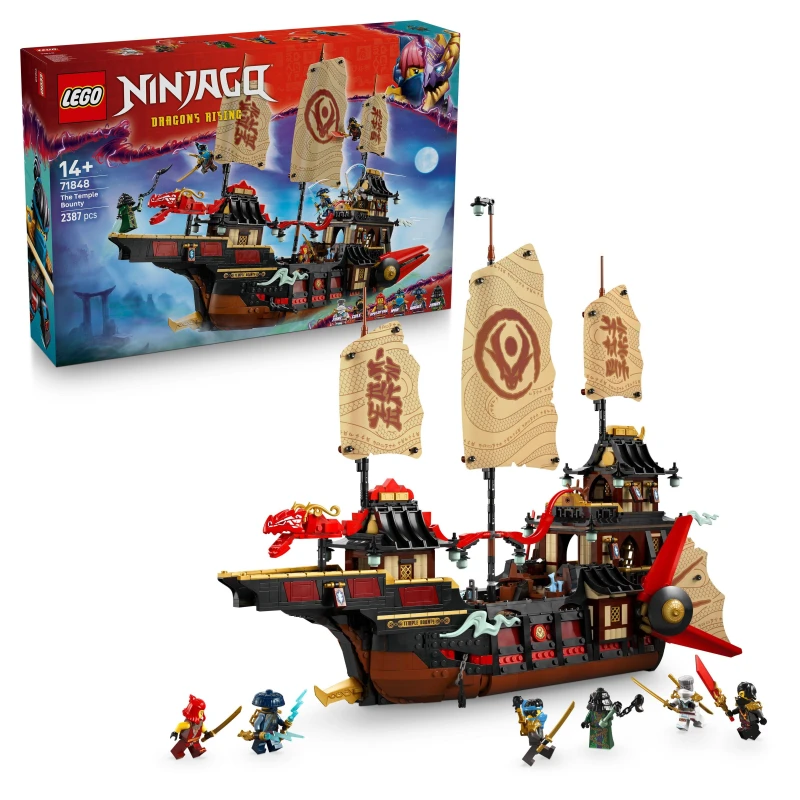 Image of LEGO NINJAGO LEGO NINJAGO The Temple Bounty - LEGO Ninjago Male TC70901
