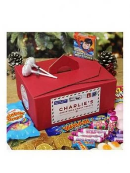 Image of Personalised Christmas Sweet Treats Box From Santa, One Colour, Women
