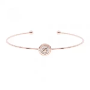 Image of Ted Baker Elvas Rose Gold Finish Mini Button Ultra Fine Cuff...
