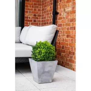 Image of Ivyline Stone Ella Pot 34cm - Grey