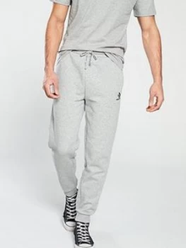 Image of Converse Star Chevron Embroidered Pants - Grey Heather, Size L, Men