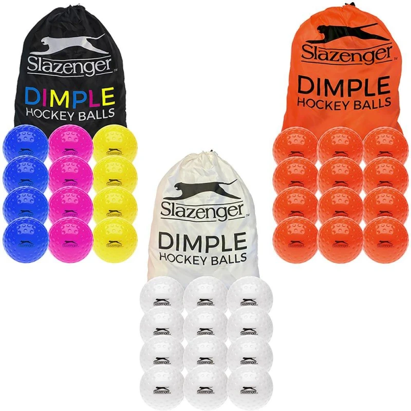 Image of Slazenger Slazenger Dimple Hockey Balls (Set of 12) Multi unisex One Size