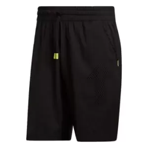 Image of adidas Paris HEAT. RDY Tennis Ergo Shorts 9" Mens - Black