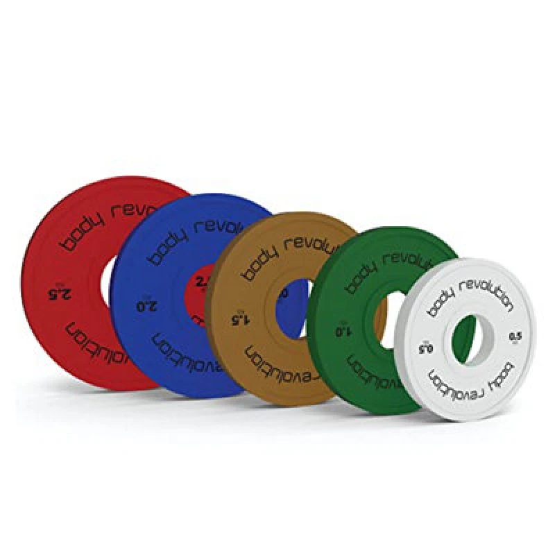 Image of Body Revolution Fractional Bumper Plates - 2 X 1.5 Kg