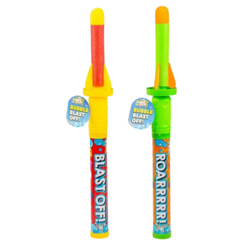 Image of Bubble Tastic Blast Off Rocket Assorted a 1 pc BUB-R05-1647