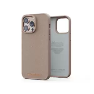 Image of Njord byELEMENTS Fabric Just Case for Apple iPhone 14 Pro Max Pink Sand