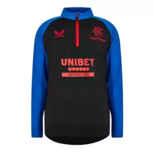 Image of Castore Rangers FC Drill Top Mens - Black