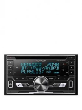 Image of Kenwood DPX 5100Bt 2 Din In Car Radio With Built In Bluetooth