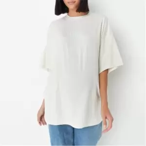 Image of Missguided Mama Missguided Maternity Graphic T Shirt - White