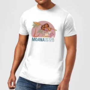 Image of Disney Moana Read The Sea Mens T-Shirt - White - S