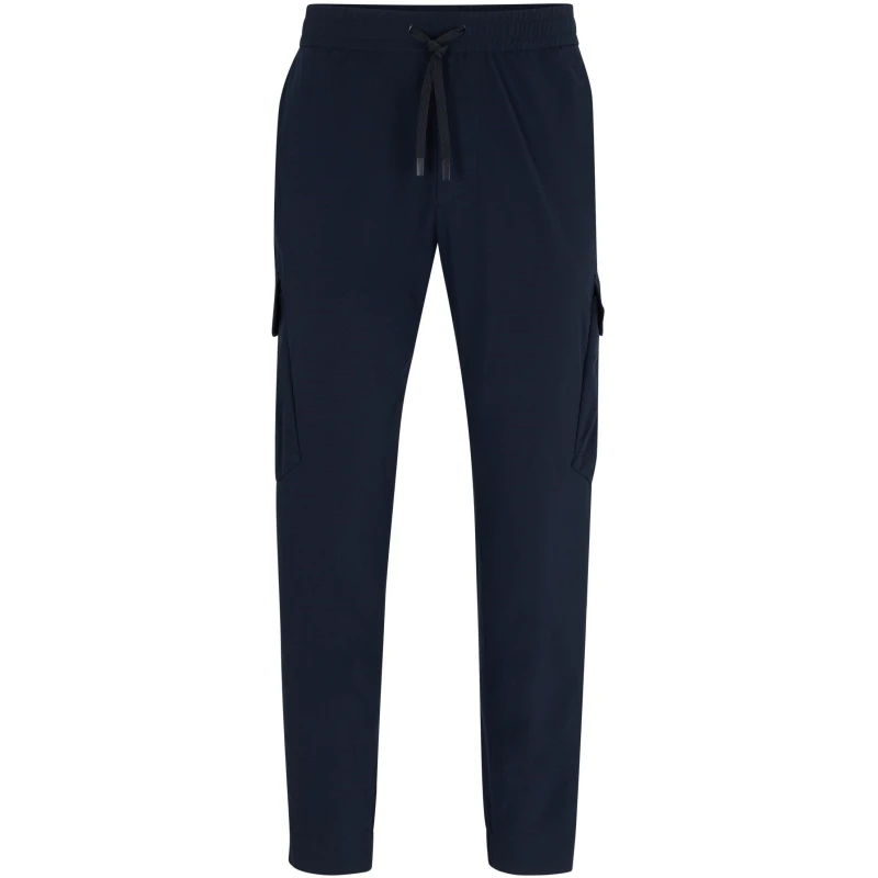 Image of Boss Mens Urbanex Cargo Trousers DarkBlu 402 male S