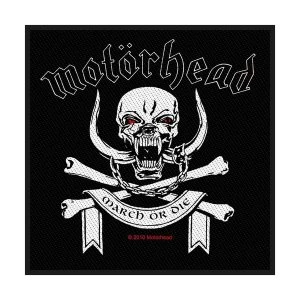 Image of Motorhead - March Or Die Standard Patch