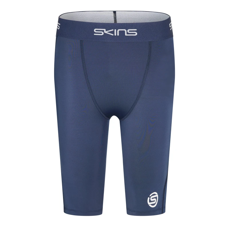 Image of Skins Sr1 Hf Tights - Blue Blue S