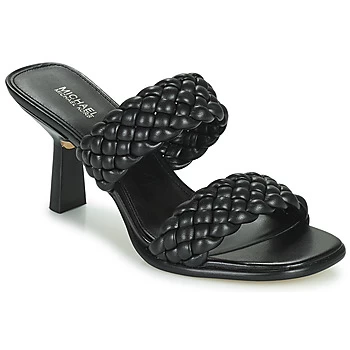 Image of Michael Kors AMELIA MULE womens Mules / Casual Shoes in Black,2.5