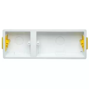 Image of Appleby - Dual 1 Gang & 2 35mm Dry Liner - White/Yellow