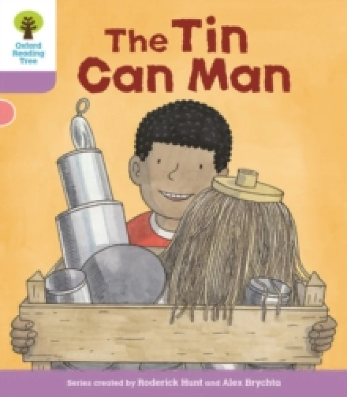 Image of Roderick Hunt Oxford Reading Tree Biff, Chip and Kipper Stories Decode and Develop: Level 1+: The Tin Can Man Book Multi unisex