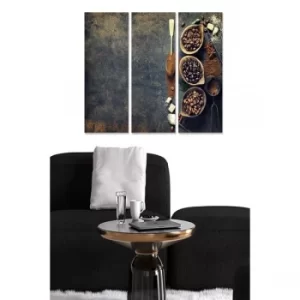 Image of MDF7297295 Multicolor Decorative MDF Painting (3 Pieces)