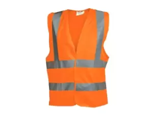 Image of OX Tools OX-S242706 OX Orange Hi Visibility Vest - M