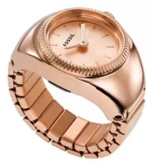 Image of Fossil ES5247 Ring (15mm) Rose Gold Dial / Rose Gold- Watch