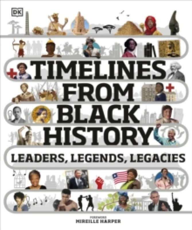 Image of DK Timelines from Black History Book Multi unisex