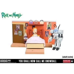 Image of Rick and Morty Medium Construction Set You Shall Now Call Me Snowball