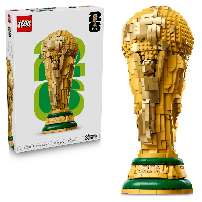 Image of LEGO Editions FIFA World Cup Official Trophy Model Kit 43020