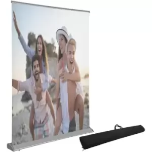 Image of VEVOR 70" Manual Pull Up 16:9 Portable Floor-Rising 4K/8K Ultra HDR Indoor Outdoor Movie Projector Screen