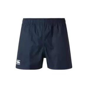 Image of Canterbury Junior Professional Cotton Short Navy 12 Years