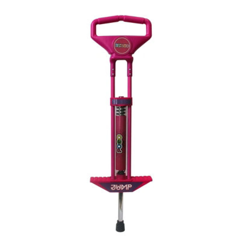 Image of Rexco Pink Pogo Stick Girls Spring Jump Bounce Childrens Kids Bouncing Toy Game