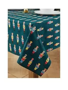 Image of Catherine Lansfield Nutcracker Table Cloth - Large