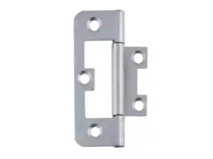 Image of Eclipse 14964 60mm Flush Hinge BZP Bright Zinc Plate 20pk