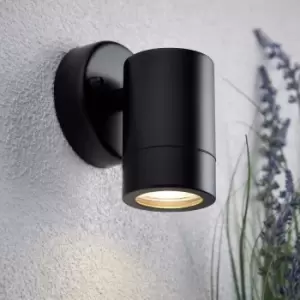 Image of Vogue Lighting Alonzo Outdoor 1 Light Wall Light Black