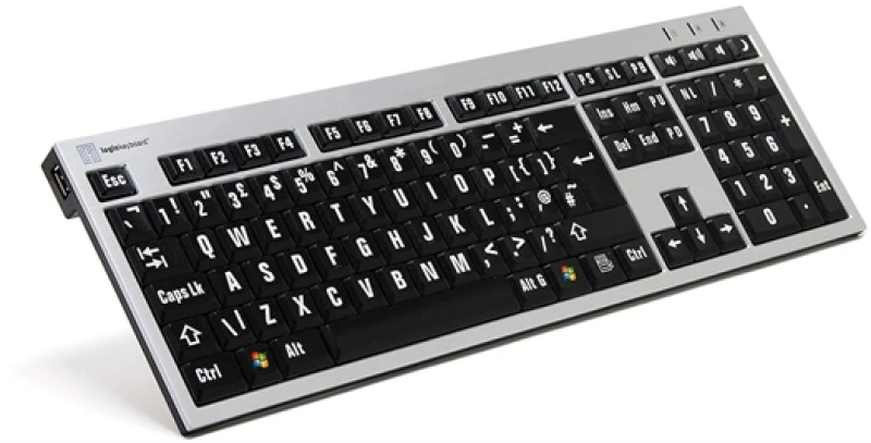 Image of Logickeyboard LKB-LPRNTWB-AJPU-UK keyboard Office USB QWERTY US Englis